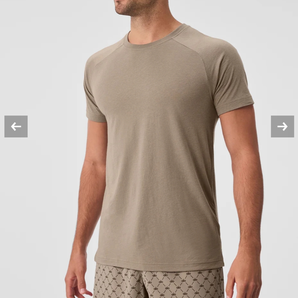 Alo Yoga - Men's Triumph Raglan Crew Tee